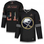 Maillot Hockey Buffalo Sabres Kyle Okposo 2020 USA Flag Noir