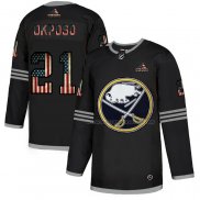 Maillot Hockey Buffalo Sabres Kyle Okposo 2020 USA Flag Noir