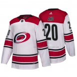 Maillot Hockey Carolina Hurricanes Sebastian Aho New Season Team Road 2018 Blanc