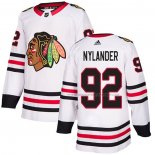 Maillot Hockey Chicago Blackhawks Alexander Nylander Road Authentique Blanc