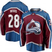Maillot Hockey Colorado Avalanche Miles Wood Domicile Breakaway Maroon