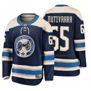Maillot Hockey Enfant Columbus Blue Jackets Markus Nutivaara 2019 Alterner Breakaway Bleu