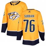Maillot Hockey Enfant Nashville Predators P.k Subban Domicile Authentique Jaune