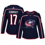 Maillot Hockey Femme Columbus Blue Jackets Brandon Dubinsky Authentique Joueur Bleu