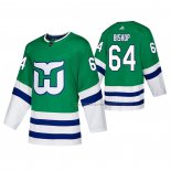 Maillot Hockey Hartford Whalers Clark Bishop Authentique Heritage Vert