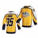 Maillot Hockey Nashville Predators Rinne Jaune