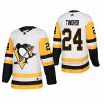 Maillot Hockey Pittsburgh Penguins Jarred Tinordi Exterieur Authentique Joueur Blanc