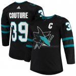 Maillot Hockey San Jose Sharks Logan Couture Alterner Authentique Noir
