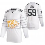 Maillot Hockey 2020 All Star Nashville Predators Roman Josi Authentique Blanc