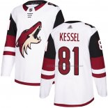 Maillot Hockey Arizona Coyotes Phil Kessel 2018 Season Centennial Patch Team Road Blanc