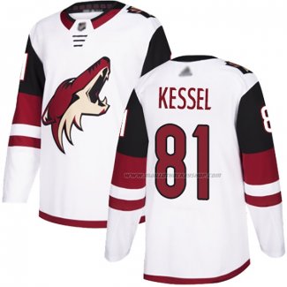 Maillot Hockey Arizona Coyotes Phil Kessel 2018 Season Centennial Patch Team Road Blanc