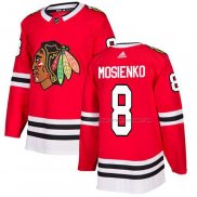 Maillot Hockey Chicago Blackhawks Bill Mosienko Domicile Authentique Rouge