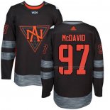 Maillot Hockey Enfant America del Norte Connor Mcdavid Premier 2016 World Cup Noir