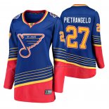 Maillot Hockey Femme St. Louis Blues Alex Pietrangelo Retro Premier Bleu