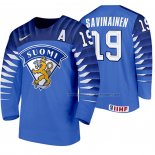 Maillot Hockey Finlandia Veli Matti Savinainen Exterieur 2020 Iihf World Championship Bleu