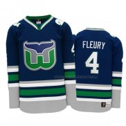 Maillot Hockey Hartford Whalers Haydn Fleury Heritage Throwback Bleu