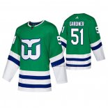 Maillot Hockey Hartford Whalers Jake Gardiner Authentique Heritage Vert