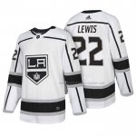 Maillot Hockey Los Angeles Kings Trevor Lewis Authentique Exterieur 2018 Blanc