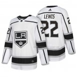 Maillot Hockey Los Angeles Kings Trevor Lewis Authentique Exterieur 2018 Blanc