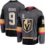 Maillot Hockey Vegas Golden Knights Jack Eichel 2023 Stanley Cup Champions Alterner Breakaway Noir