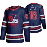 Maillot Hockey Winnipeg Jets Bryan Little Heritage Classic 2019-20 Bleu
