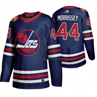Maillot Hockey Winnipeg Jets Josh Morrissey Heritage Classic 2019-20 Bleu