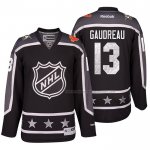 Maillot Hockey 2017 All Star Calgary Flames Johnny Gaudreau Noir
