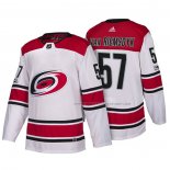Maillot Hockey Carolina Hurricanes Trevor Van Riemsdyk New Season Team Road 2018 Blanc