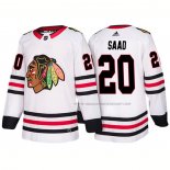 Maillot Hockey Chicago Blackhawks Brandon Saad Exterieur 2018 Blanc