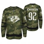 Maillot Hockey Nashville Predators Ryan Johansen Authentique Armed Special Forces Camouflage