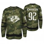 Maillot Hockey Nashville Predators Ryan Johansen Authentique Armed Special Forces Camouflage
