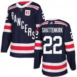 Maillot Hockey New York Rangers Kevin Shattenkirk Authentique 2018 Winter Classic Bleu