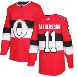 Maillot Hockey Ottawa Senators Daniel Alfredsson Authentique 2017 100 Classic Rouge
