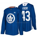 Maillot Hockey Toronto Maple Leafs Nazem Kadri New Season Practice Bleu
