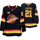 Maillot Hockey Vancouver Canucks Loui Eriksson 50 Anniversaire 90's Flying Skate Noir
