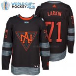 Maillot Hockey America del Norte Dylan Larkin Premier 2016 World Cup Noir