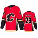 Maillot Hockey Calgary Flames Elias Lindholm Domicile Rouge