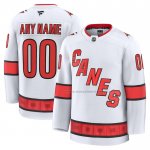 Maillot Hockey Carolina Hurricanes Exterieur Personnalise Blanc