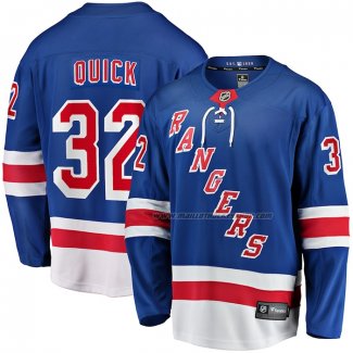 Maillot Hockey New York Rangers Jonathan Quick Domicile Breakaway Bleu