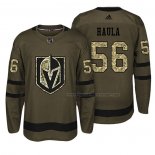 Maillot Hockey Vegas Golden Knights Erik Haula Salute To Service Vert Militar