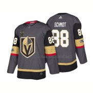 Maillot Hockey Vegas Golden Knights Nate Schmidt Steel Vegas Centennial 2017-2018 Gris