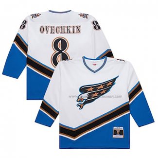 Maillot Hockey Washington Capitals Alexander Ovechkin Mitchell & Ness 2005-06 Blanc