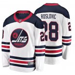 Maillot Hockey Winnipeg Jets Jack Roslovic Heritage Breakaway Blanc