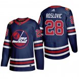 Maillot Hockey Winnipeg Jets Jack Roslovic Heritage Classic 2019-20 Bleu