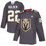 Maillot Vegas Golden Knights Nick Holden Dia de Los Muertos Gris
