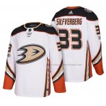 Maillot Hockey Anaheim Ducks Jakob Silfverberg 33 2018 New Season Team Road Blanc