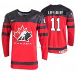 Maillot Hockey Canada Alexis Lafreniere 2020 Iihf World Junior Championship Rouge