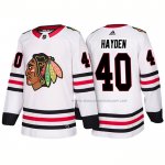 Maillot Hockey Chicago Blackhawks John Hayden 2018 Blanc