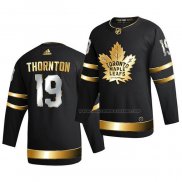 Maillot Hockey Golden Edition Toronto Maple Leafs Joe Thornton Limited Authentique 2020-21 Noir