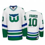 Maillot Hockey Hartford Whalers Ron Francis Heritage Throwback Blanc
